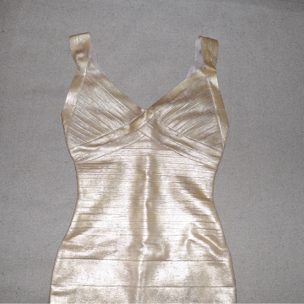 Kardashian Kollection Gold Shapewear Slip